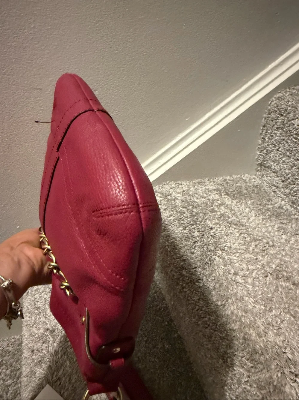 Coach chain duffle